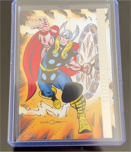2022 Fleer Ultra Avengers Silver Age #113 Thor — front