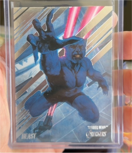 2022 Fleer Ultra Marvel Avengers #4 Beast — front