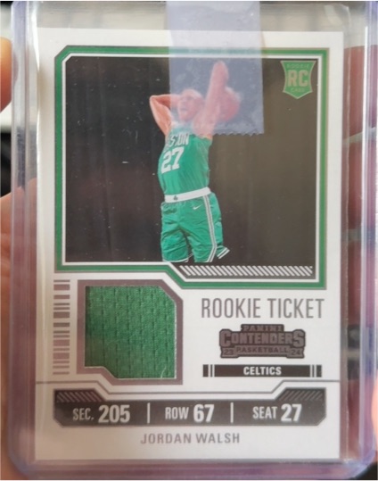 2023-24 Panini Contenders Rookie Ticket #RTS-WAL Jordan Walsh — front