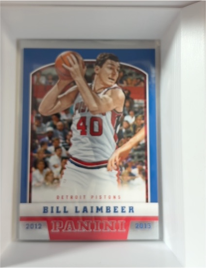 2012-13 Panini #178 Bill Laimbeer Detroit Pistons — front