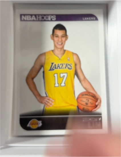 2014-15 Panini NBA Hoops #191 Jeremy Lin — front