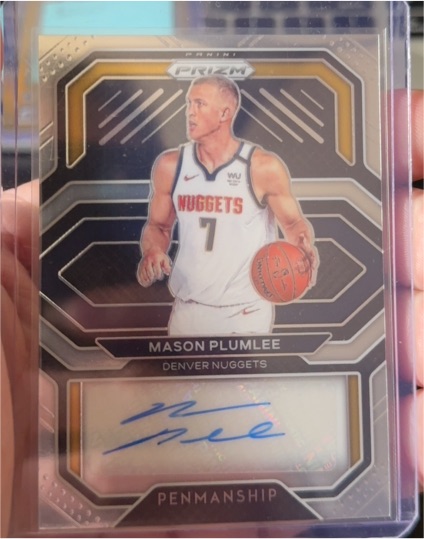 2020-21 Panini Prizm #PE-MPL Mason Plumlee — front