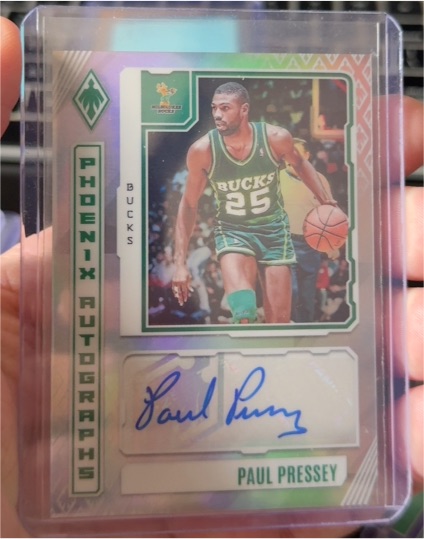 2023-24 Panini Phoenix Autographs #PA-PPR Paul Pressey — front