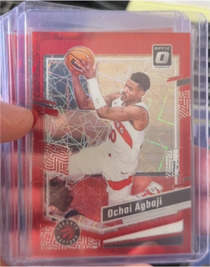 2023-24 Donruss Optic #156 Ochai Agbaji — front