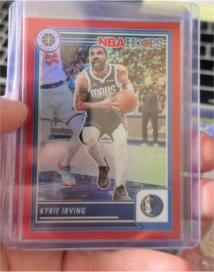 2023-24 Panini NBA Hoops Premium Stock #256 Kyrie Irving — front