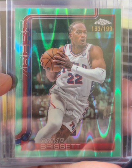 2025 Topps Chrome #193 Oshae Brissett — front