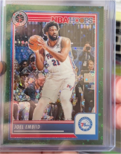 2023-24 Panini NBA Hoops Premium Stock #271 Joel Embiid — front