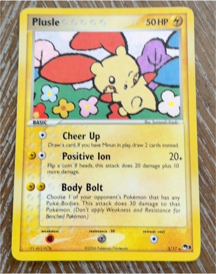 2006 Pokémon POP Series 3 #5 Plusle — front