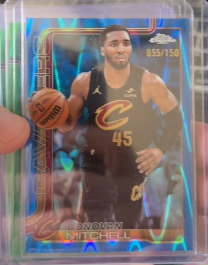 2025-26 Topps Chrome #69 Donovan Mitchell — front