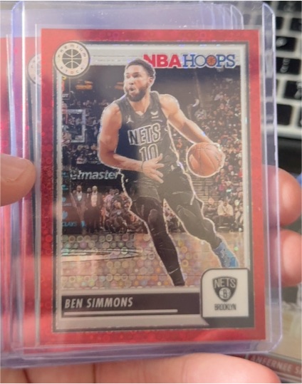 2023-24 Panini NBA Hoops Premium Stock #185 Ben Simmons — front