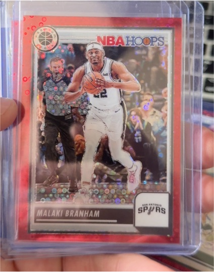 2023-24 Panini NBA Hoops Premium Stock #235 Malaki Branham — front