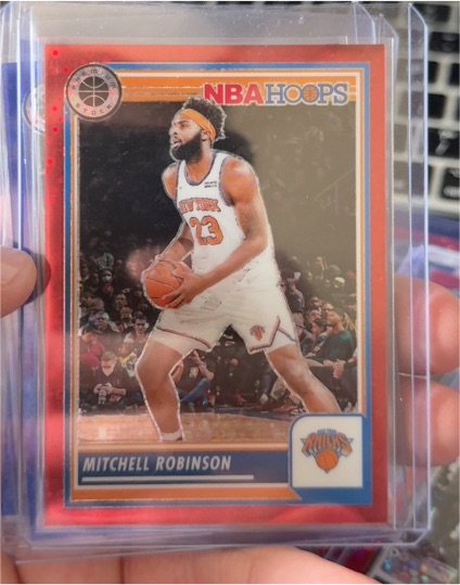 2023-24 Panini NBA Hoops Premium Stock #92 Mitchell Robinson — front