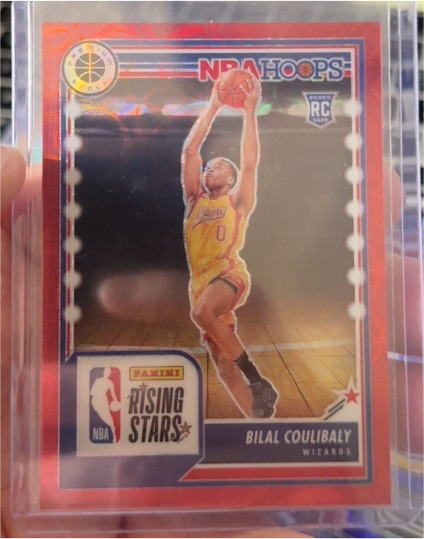 2023-24 Panini NBA Hoops Premium Stock #287 Bilal Coulibaly — front