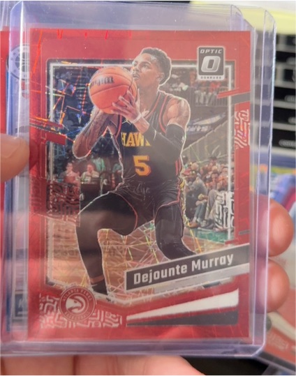 2023-24 Panini Donruss Optic #14 Dejounte Murray — front
