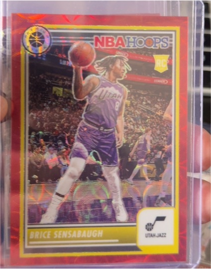 2023-24 Panini NBA Hoops Premium Stock #225 Brice Sensabaugh — front