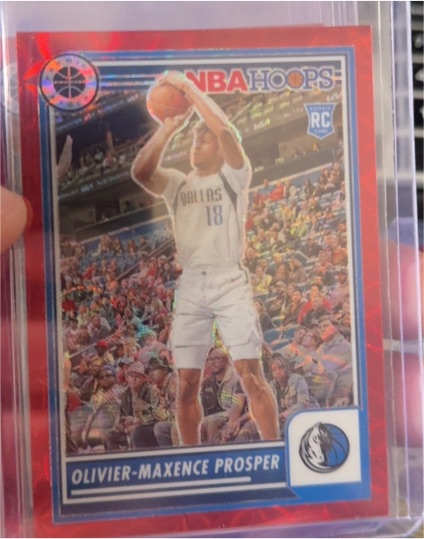 2023-24 Panini NBA Hoops Premium Stock #103 Olivier-Maxence Prosper — front
