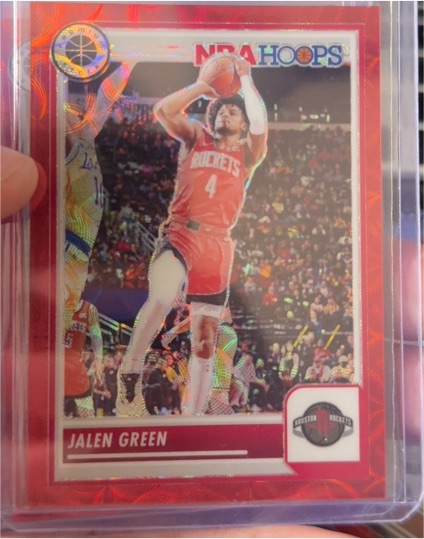 2023-24 Panini NBA Hoops Premium Stock #5 Jalen Green — front