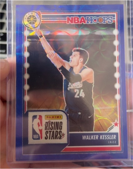 2023-24 Panini NBA Hoops Premium Stock #300 Walker Kessler — front