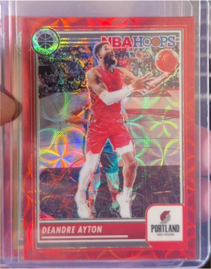 2023-24 Panini NBA Hoops Premium Stock #11 Deandre Ayton — front