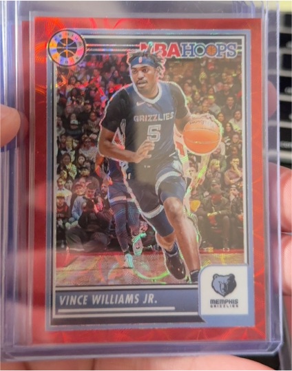 2023-24 Panini NBA Hoops Premium Stock #292 Vince Williams Jr. — front
