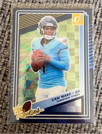 2025 Donruss The Rookies #1 Cam Ward — front
