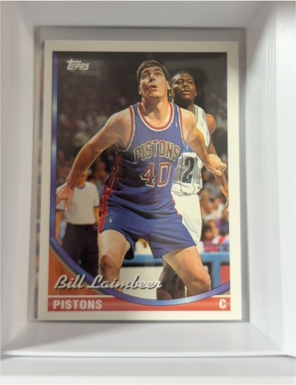 1993-94 Topps #147 Bill Laimbeer — front