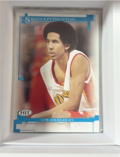 2004 Sage Hit #7 Shaun Livingston — front