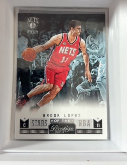 2012-13 Panini Prestige #19 Brook Lopez Stars of the NBA — front