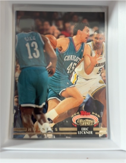 1992-93 Topps Stadium Club #94 Eric Leckner — front