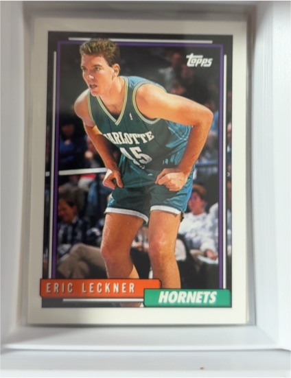 1992 Topps #40 Eric Leckner — front