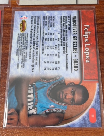1998-99 Fleer Brilliants #124B Felipe Lopez — front