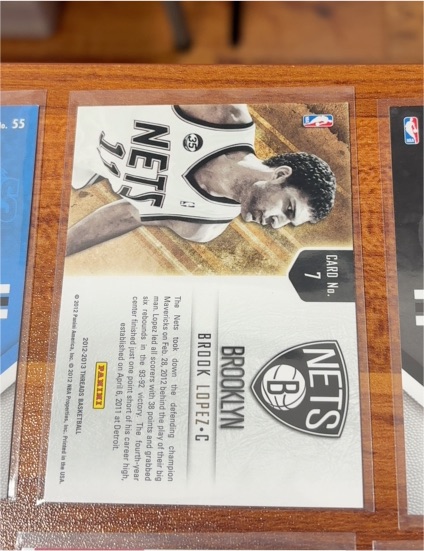 2012-13 Panini #7 Brook Lopez — front