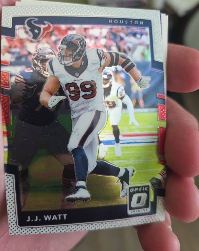 2017 Donruss Optic #75 J.J. Watt Houston Texans — front