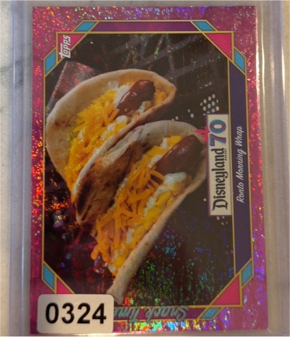 2025 Topps Disneyland 70th #110 Ronto Morning Wrap — front