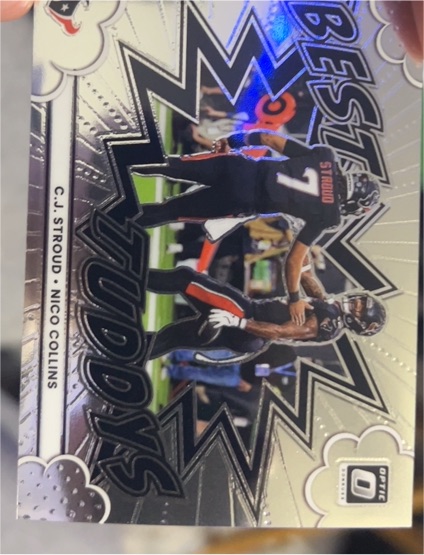 2025 Panini Donruss Optic #7 Best Tuddys C.J. Stroud Nico Collins — front
