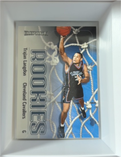 1999-00 SkyBox Impact #135 Trajan Langdon Rookie — front