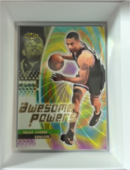 1999-00 Upper Deck Ionix Awesome Powers #AP-9 Trajan Langdon — front