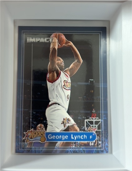 1999-00 Skybox Impact #136 George Lynch — front