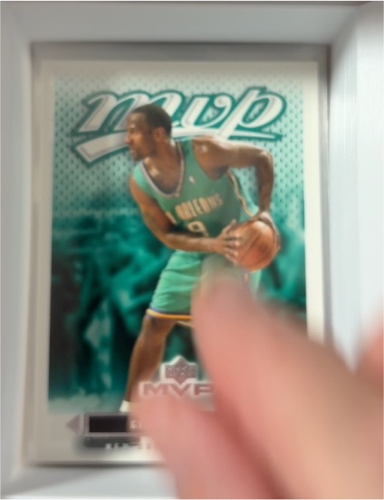 2003-04 Upper Deck MVP #112 Baron Davis — front