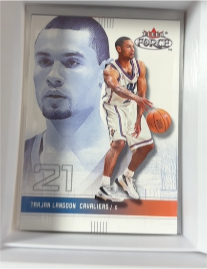 2001-02 Fleer Force #21 Trajan Langdon — front