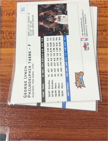 1991 Fleer #51 George Lynch — front