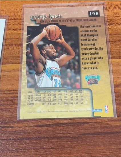 1996-97 SkyBox #196 George Lynch — front