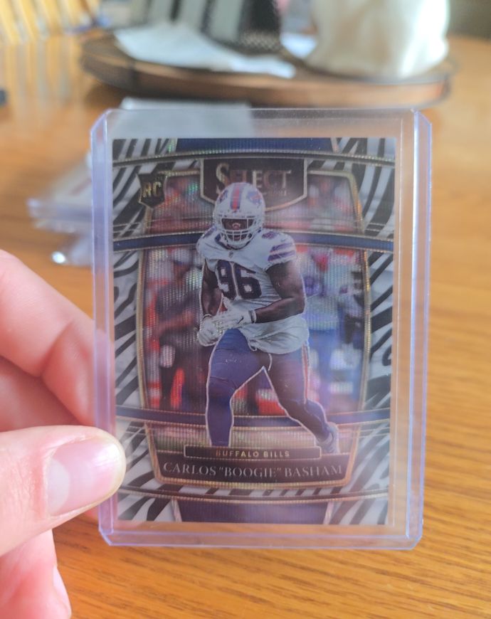 2021 Panini Select #92 Carlos "Boogie" Basham — front