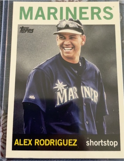 2025 Topps Archives #57 Alex Rodriguez Seattle Mariners — front