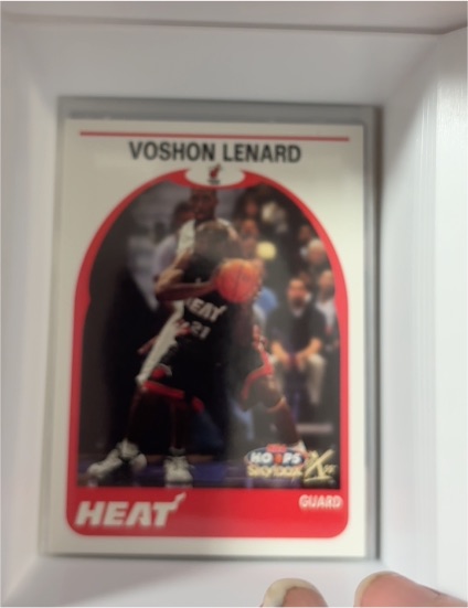1999-00 Skybox NBA Hoops Decade Hoopla #71 Voshon Lenard — front