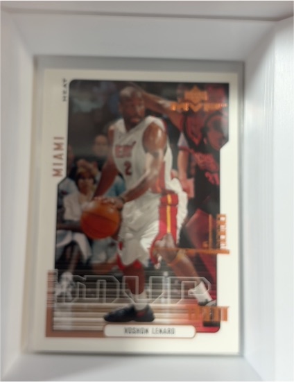 2000-01 Upper Deck MVP #89 Voshon Lenard — front