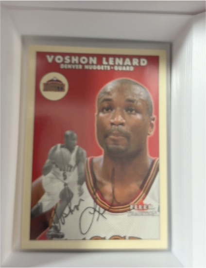 2000-01 Fleer Tradition #114 Voshon Lenard — front