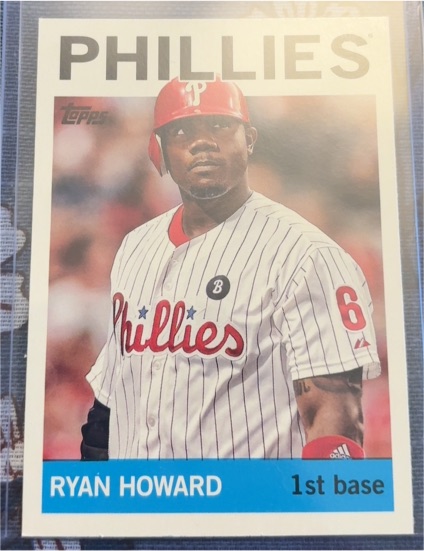 2025 Topps Archives #41 Ryan Howard — front