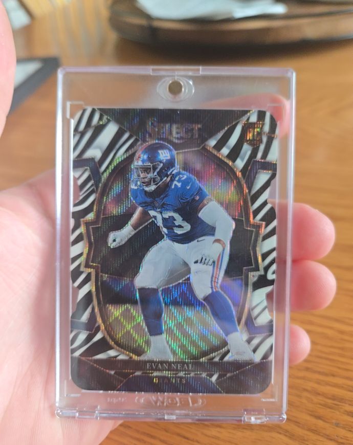 2022 Panini Select #83 Evan Neal — front