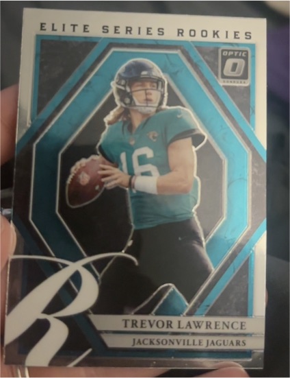 2021 Panini Donruss Optic Elite Series Rookies #ESR-1 Trevor Lawrence — front